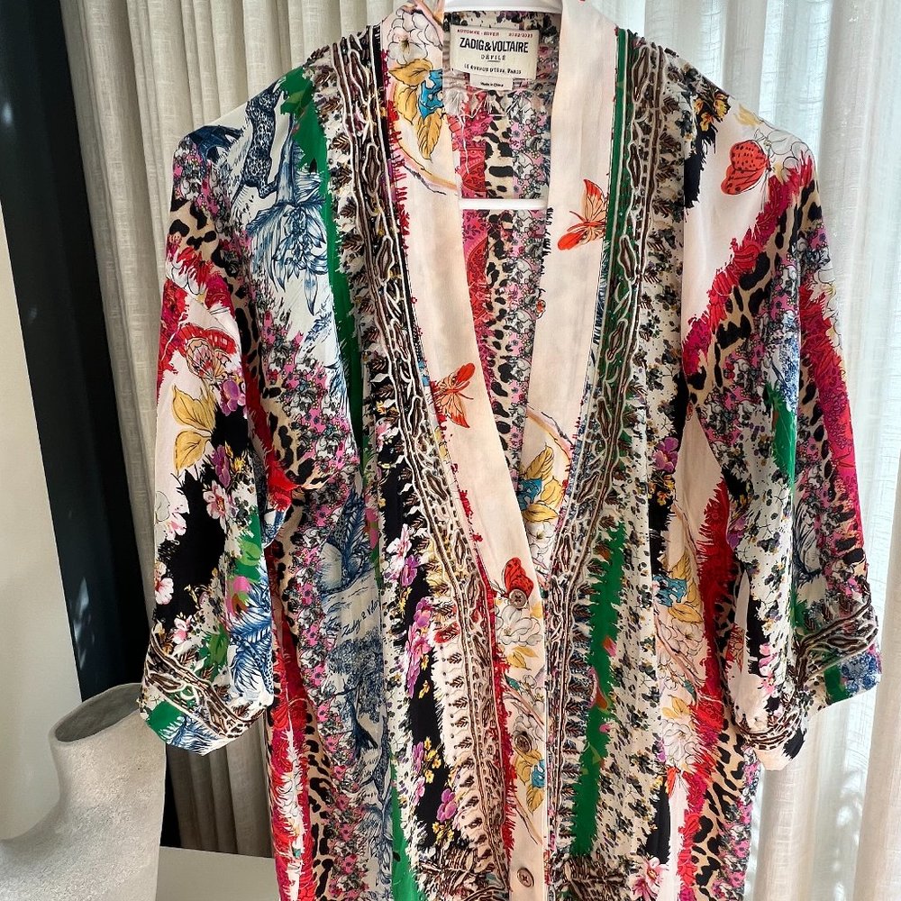 Zadig & Voltaire Silk buttoned Shirt - limited edition